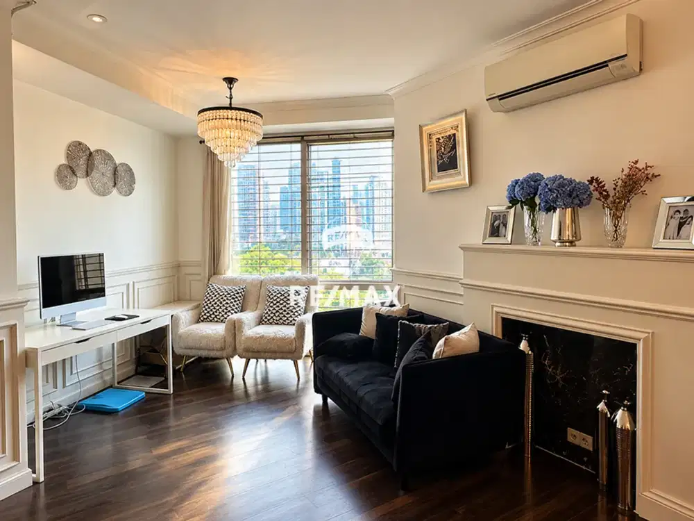 DIJUAL APARTEMEN BATAVIA 3 BR MIDDLE FLOOR SEMI FURNISHED JAKARTA PUSAT