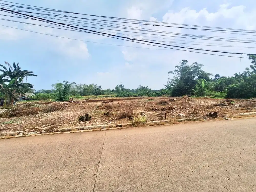 Tanah kavling 10 Menit ke Stasiun Jatake, Cocok utk Invest