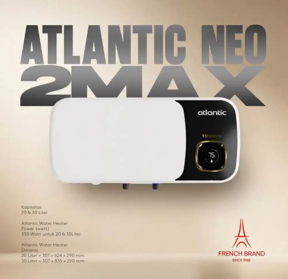 Water Heater Listrik Neo2 Max Kapasitas 20L