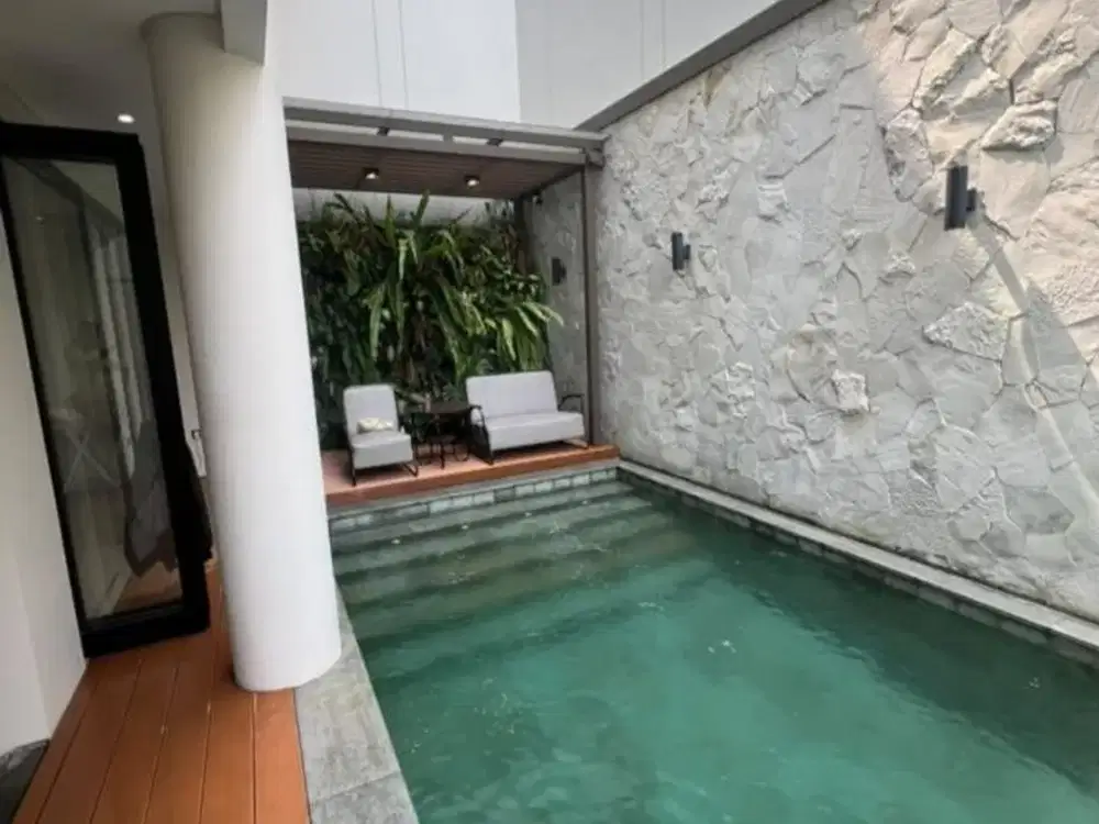 Rumah baru minimalis kelapa gading ada kolam renang