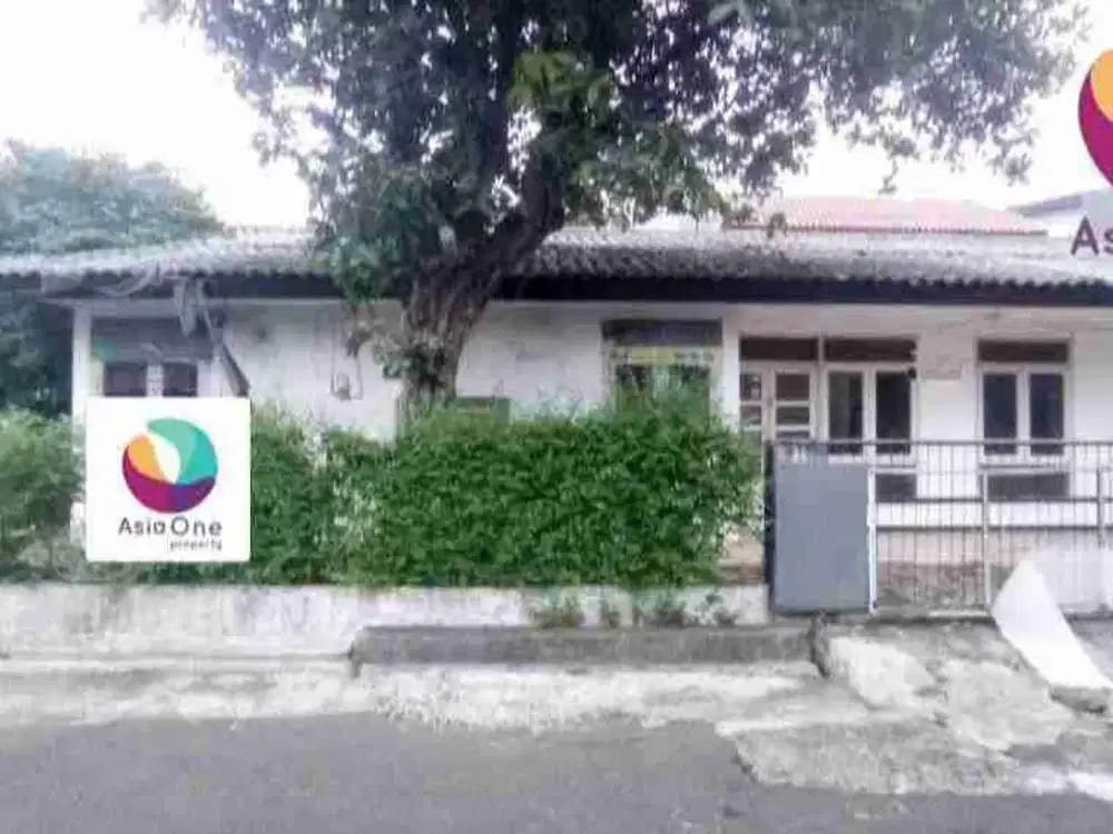 Dijual Rumah 1 Lantai Luas Hoek di Rawamangun
