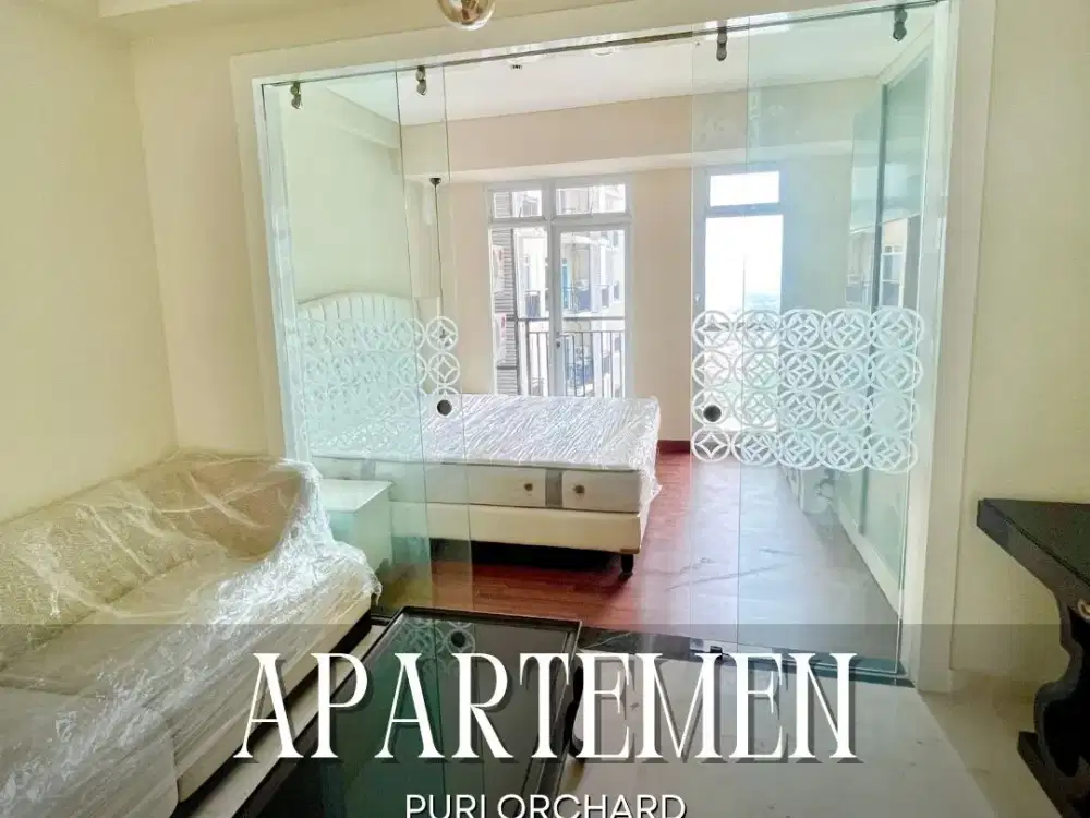 DISEWAKAN MURAH APARTEMEN PURI ORCHARD TOWER ORANGE GROOVE 1BR FURNISHED DI JAKARTA BARAT