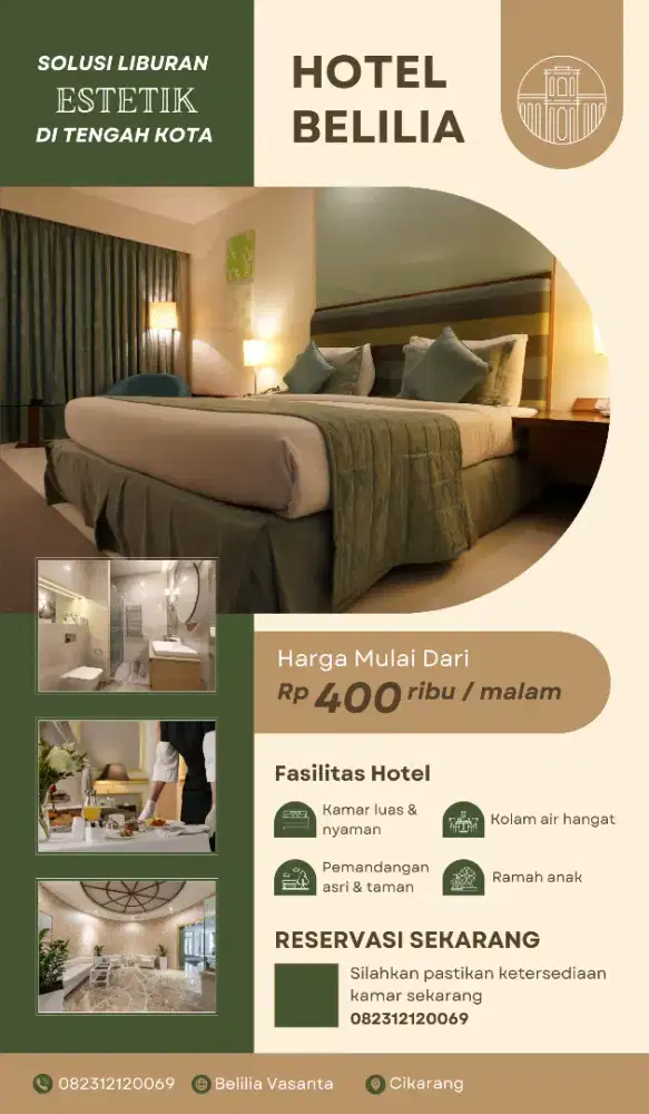 Sewa Harian Apartemen Vasanta Innopark
