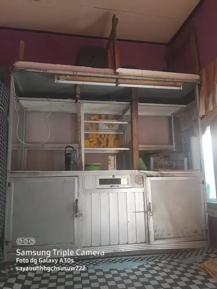 Dijual gerobak etalase