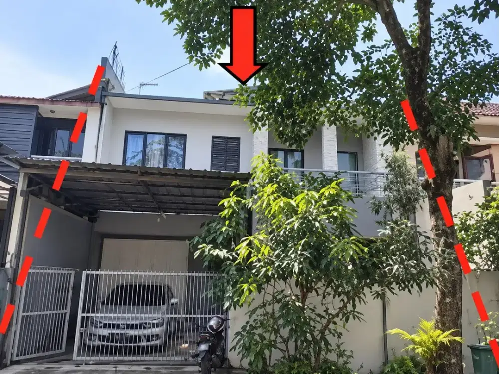 Rumah LELANG Murah 2 lantai SHM di Komplek Pasadena, Bandung