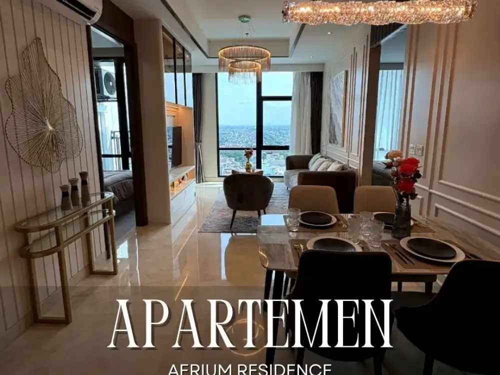 DIJUAL MURAH APARTEMEN AERIUM RESIDENCE 2BR DI JAKARTA BARAT