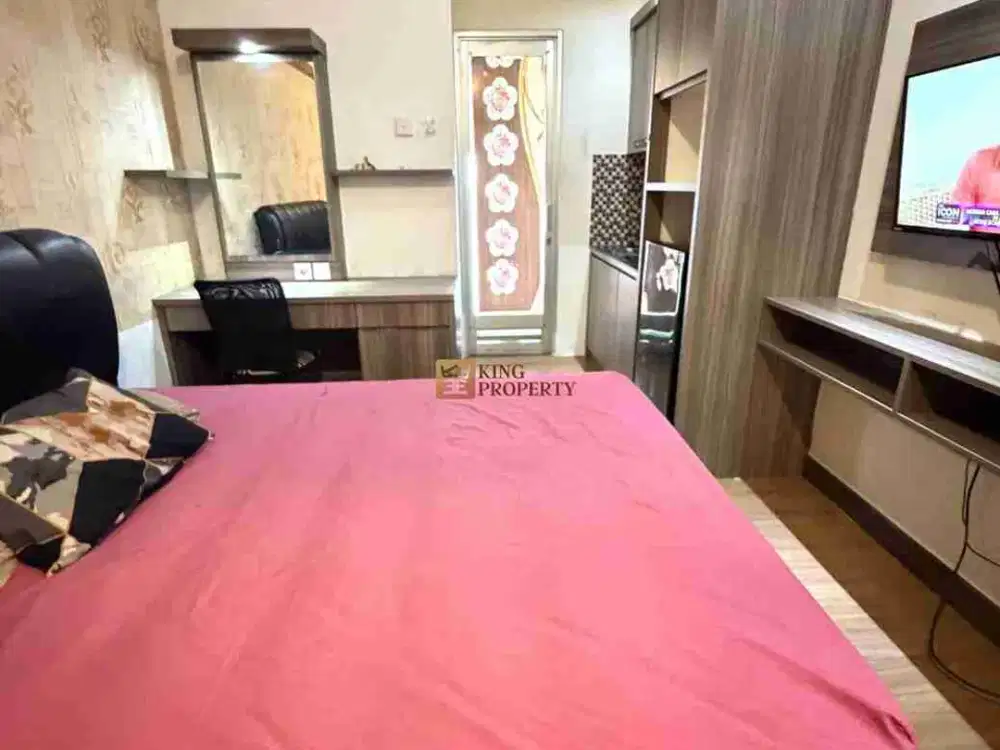 Studio Cozy 21m² Full Furnished View Kota Tower Depan Green Bay Pluit Greenbay