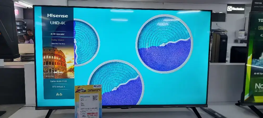 Hisense 43inch Smart TV Kredit DP 0 Langsung Bawa Pulang