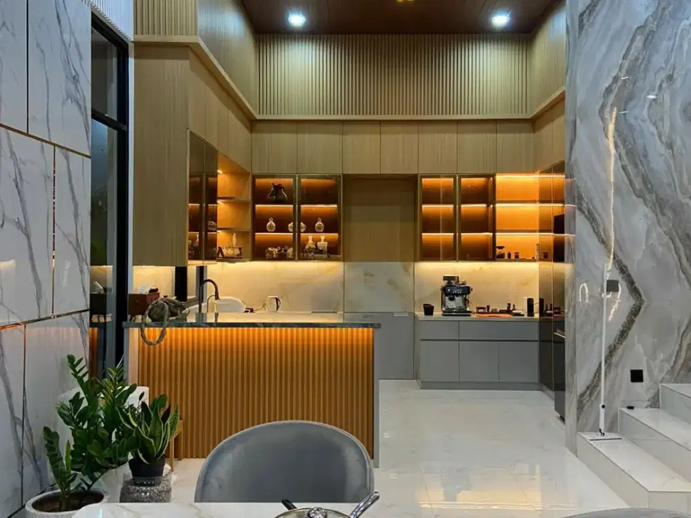 Disewakan Rumah Permata Hijau Residence Pik2 Furnish Interior