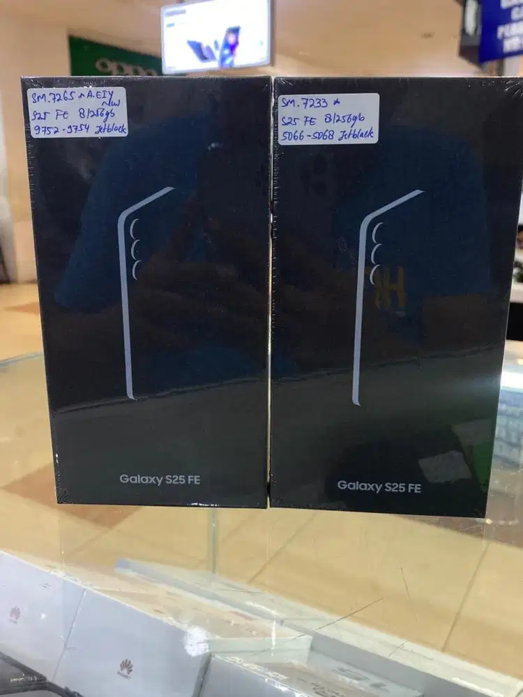 Samsung Galaxy S25 Fe 8/256gb warna JetBlack New