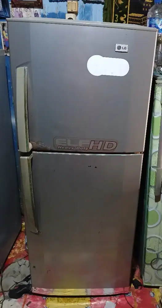 Jual kulkas LG 2pintu siap pakai