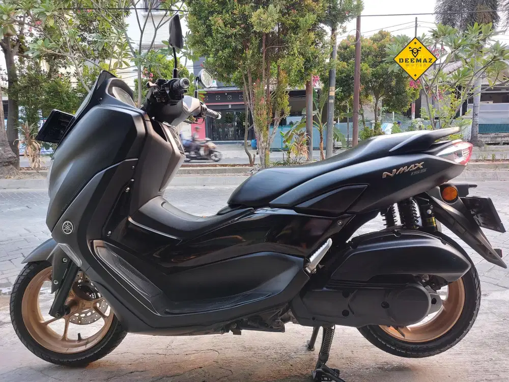 (DP 500)‼️Plat B TangSel NMax Keyless Connected Hitam 2022 Cash Kredit