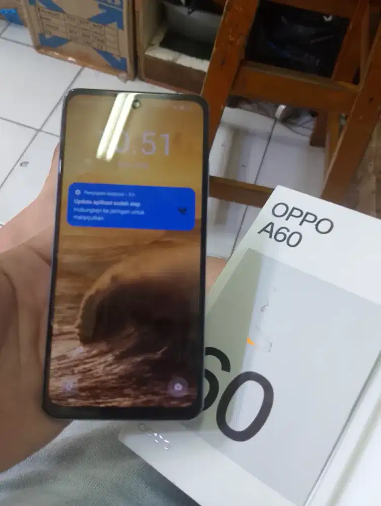 Second Oppo A60 8/128gb ex resmi fulset mulus normal no minus