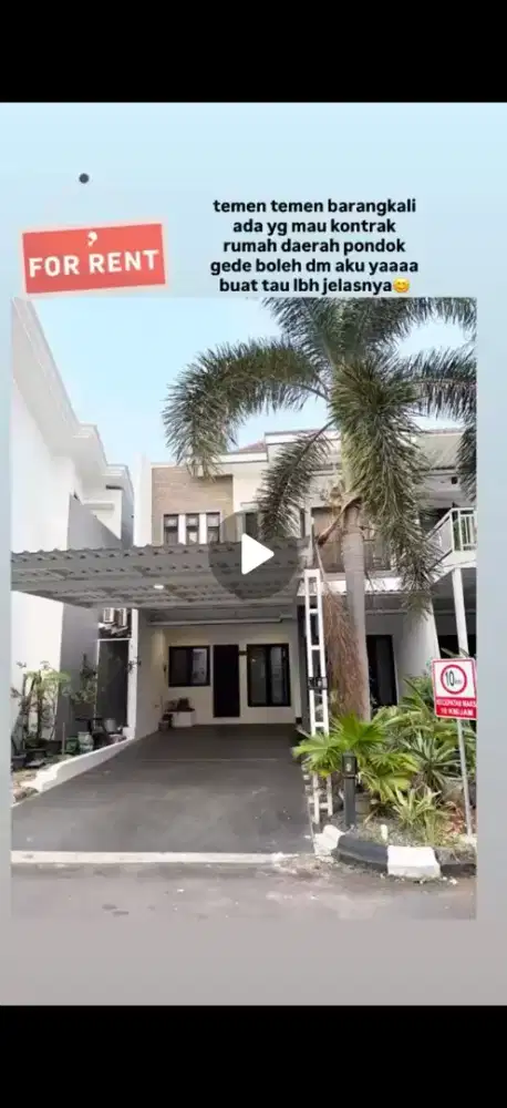 Disewakan rumah