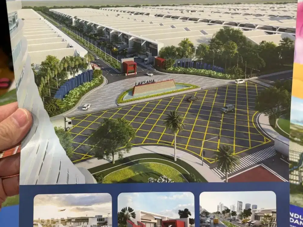 Disewakn dan Dijual Kavling Pergudangan Exclusif Laksana Business Park