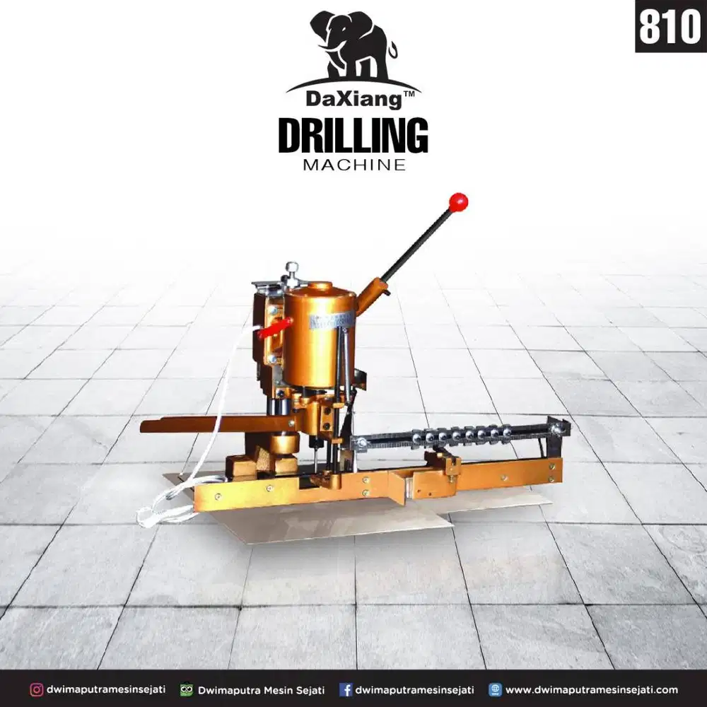 Mesin Pembolong Manual / Drilling Machine