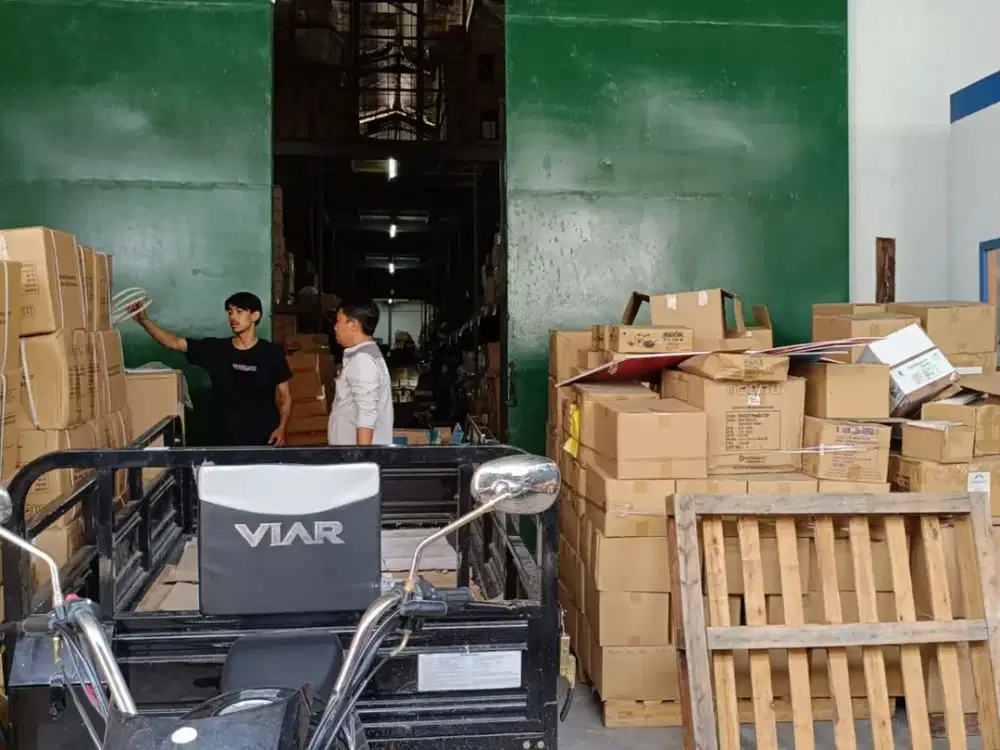 Dijual Gudang Gandeng 3 di Komplek Pergudangan 8, Tangerang