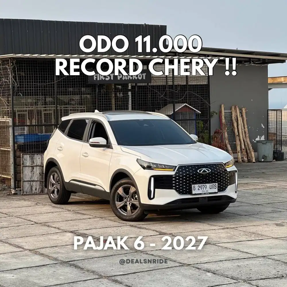 ODO 11.000 LIKE NEW !! PAJAK 6/2027 CHERY TIGGO CROSS PREMIUM 2025
