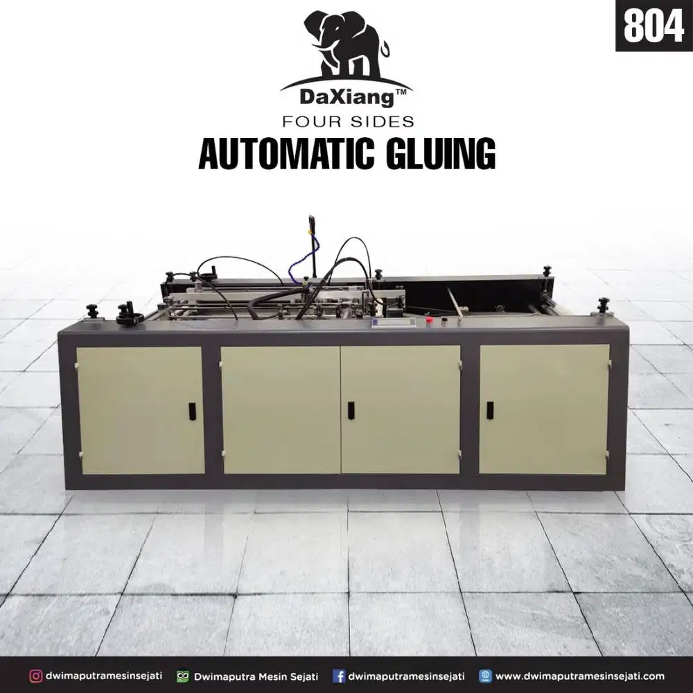 Four Sides Automatic Gluing Machine