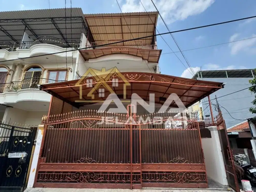 ANA DISEWAKAN RUMAH UK 7.5X15M DI KOMPLEK KAVLING POLRI JELAMBAR