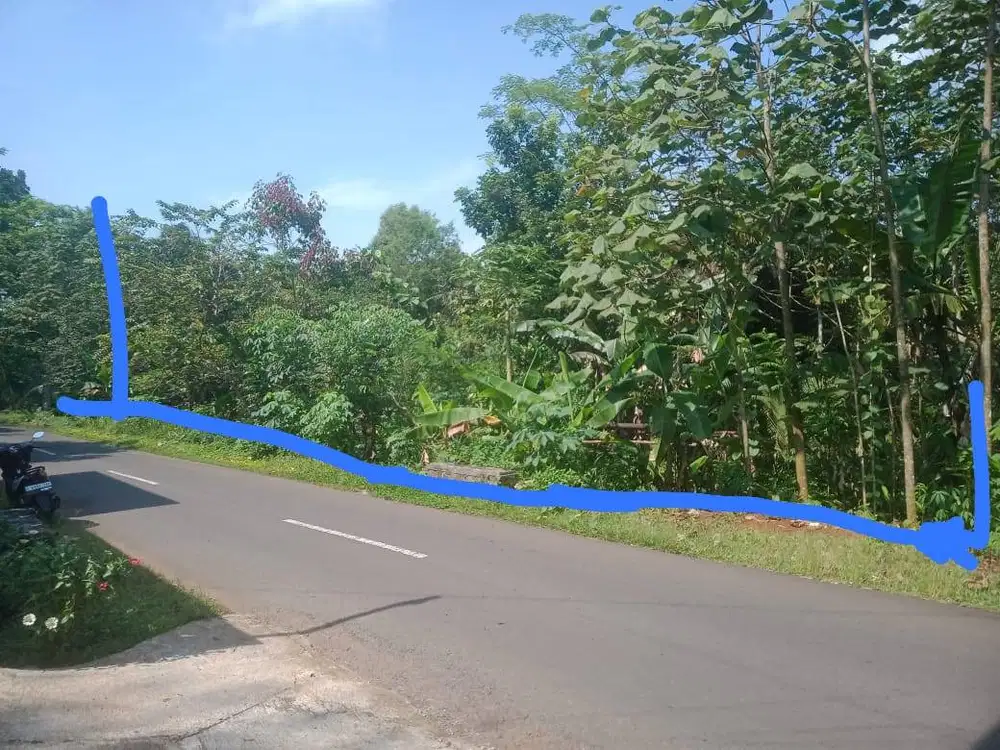 DISEWAKAN TANAH STRATEGIS – CIPARIGI, SUKADANA, CIAMIS