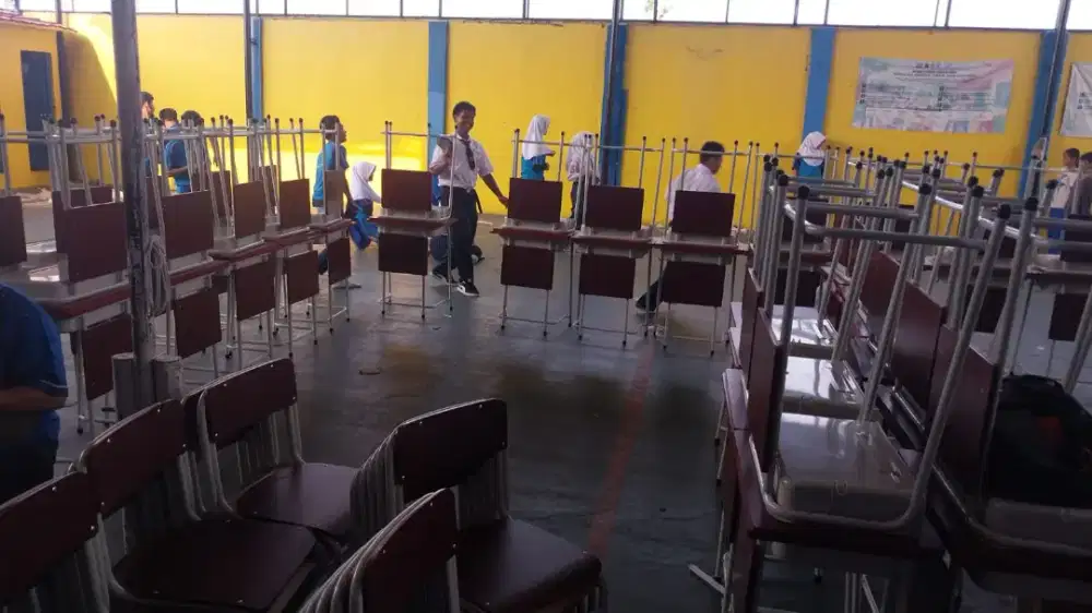 SET MEJA KURSI SEKOLAH MURAH