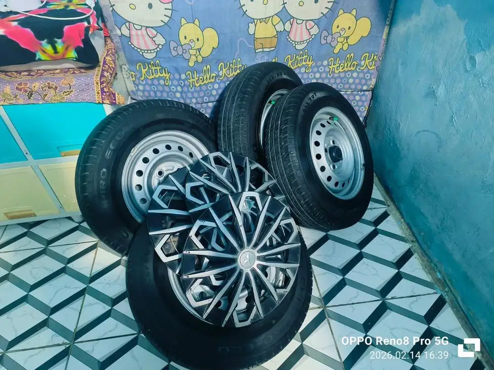 Dijual ban+velg copotan sigra Ring 13