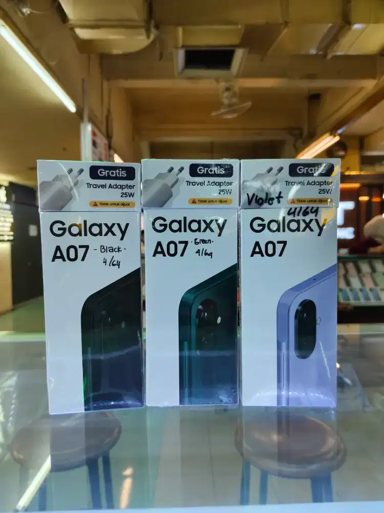 PROMO SAMSUNG GALAXY A07 4/64, 4/128, 6/128, 8/256 NEW GARANSI RESMI