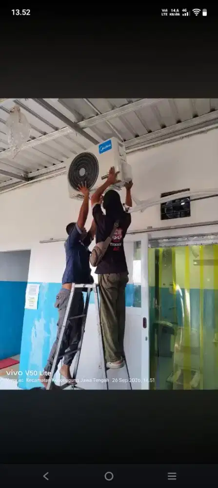 Servis AC kulkas mesin cuci kompa air dll