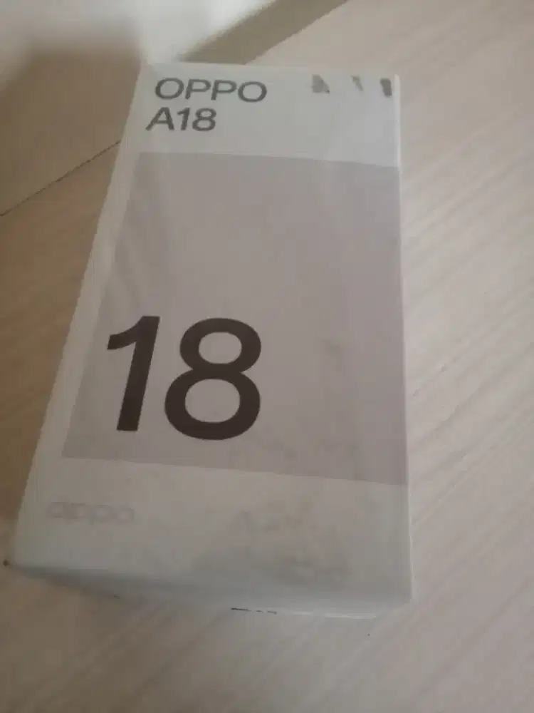 Jual hp Oppo A 18 99%