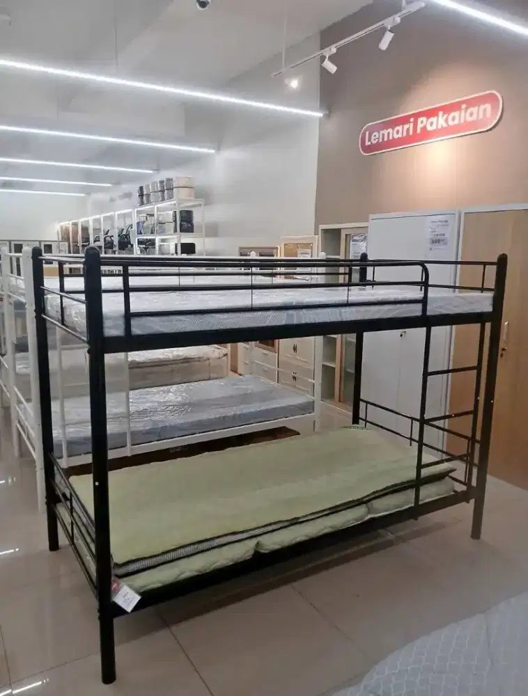 TERLARIS RANJANG TINGKAT BESI MURAH MINIMALIS