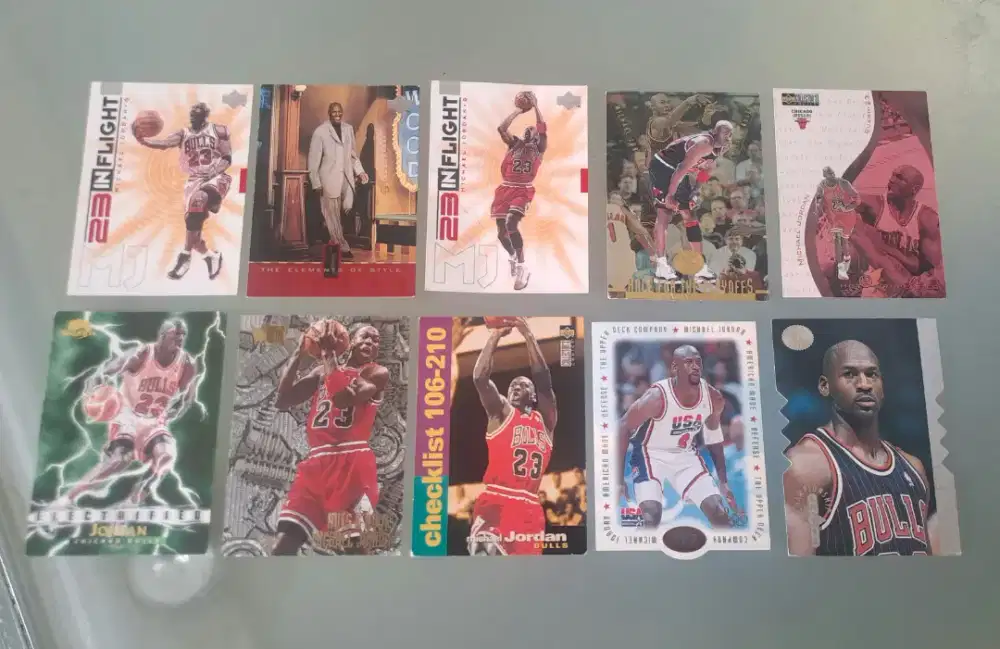Kartu Basket Michael Jordan Vintage