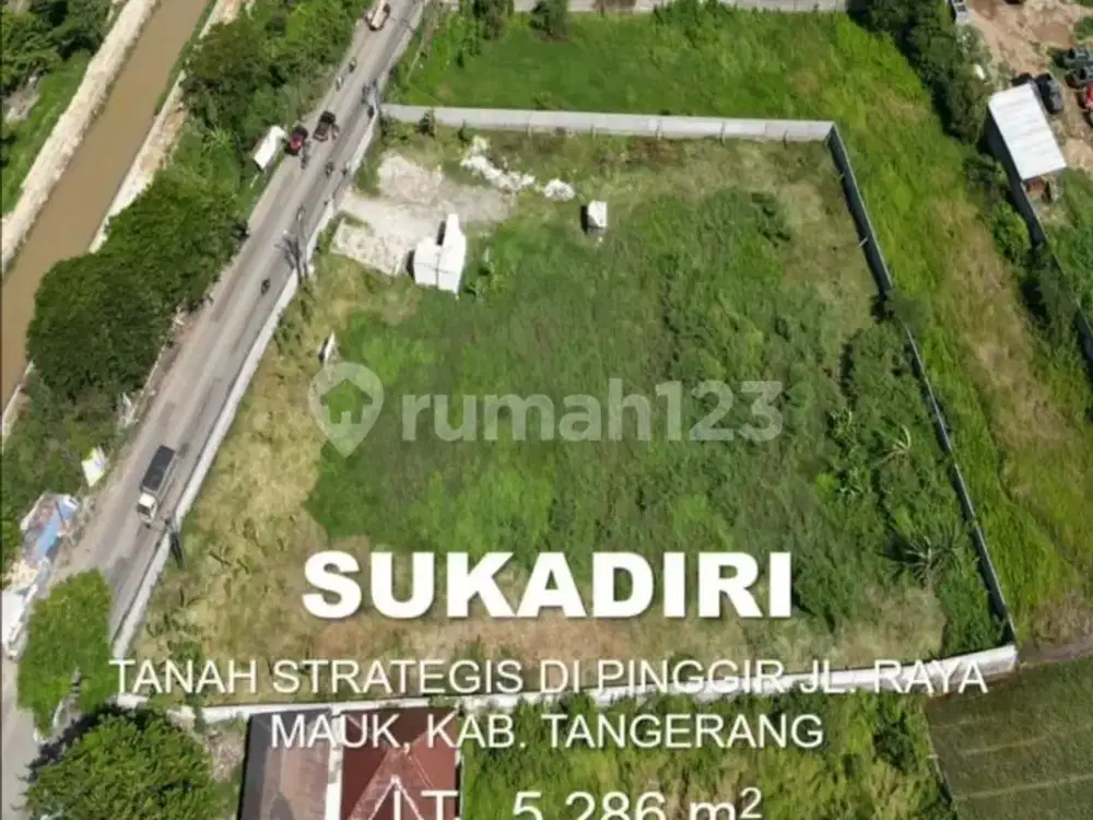 Kavling Cocok untuk Gudang di Jl. Raya Mauk, Sepatan Tangerang
