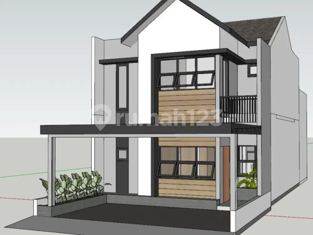 Rumah Baru Tahap Renovasi di The Green BSD, Tangerang Selatan