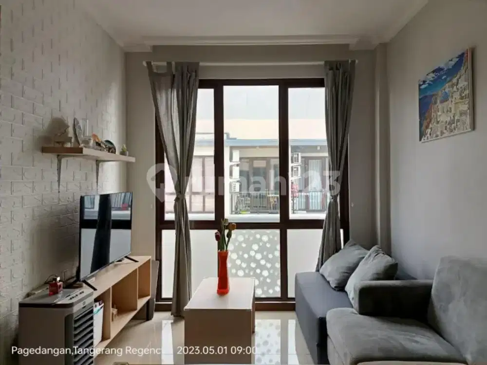 Apartemen Low Rise Agate Yellow 1 BR Furnished