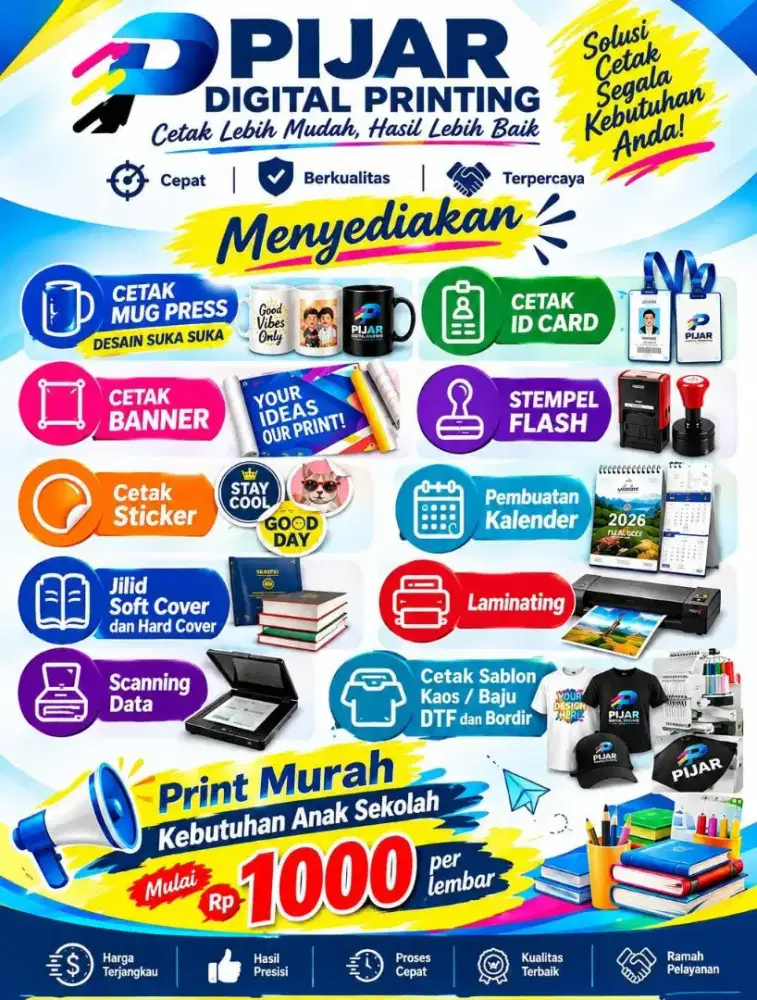 Percetakan Pijar Digital Printing