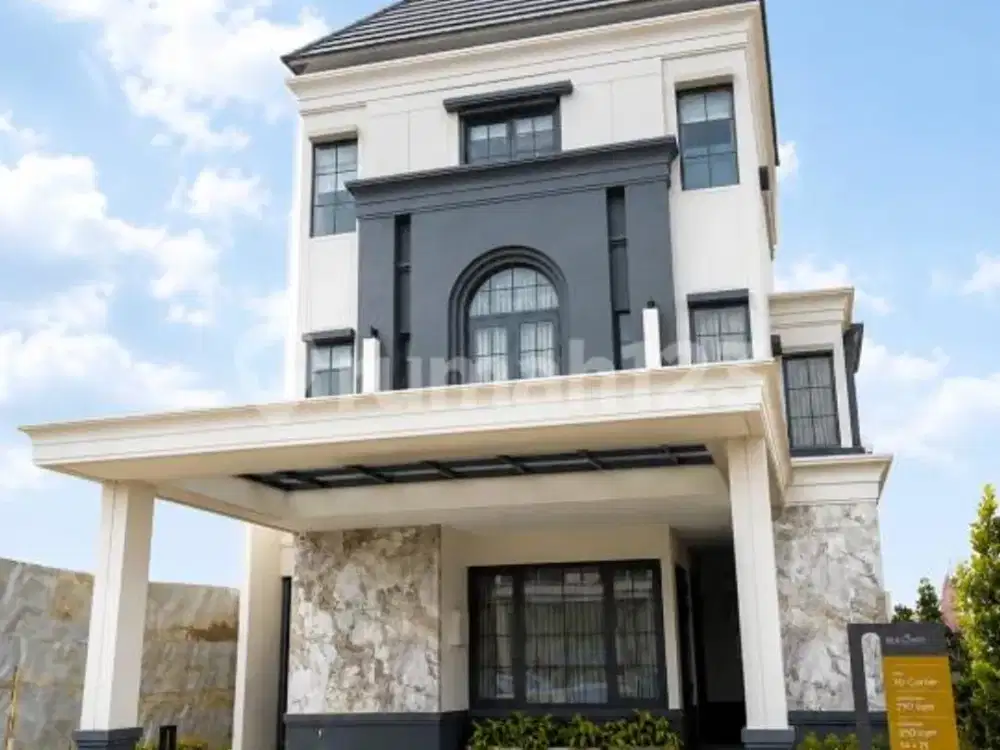 Rumah Cantik Type 10 di Rancamaya Burgundy, Jawa Barat