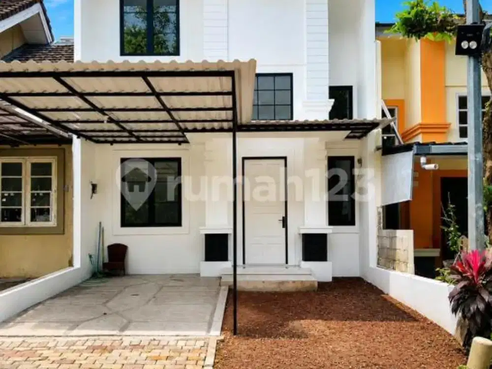 Rumah 2,5 Lantai di Cluster Santiago Delatinos BSD, Tangerang Selatan