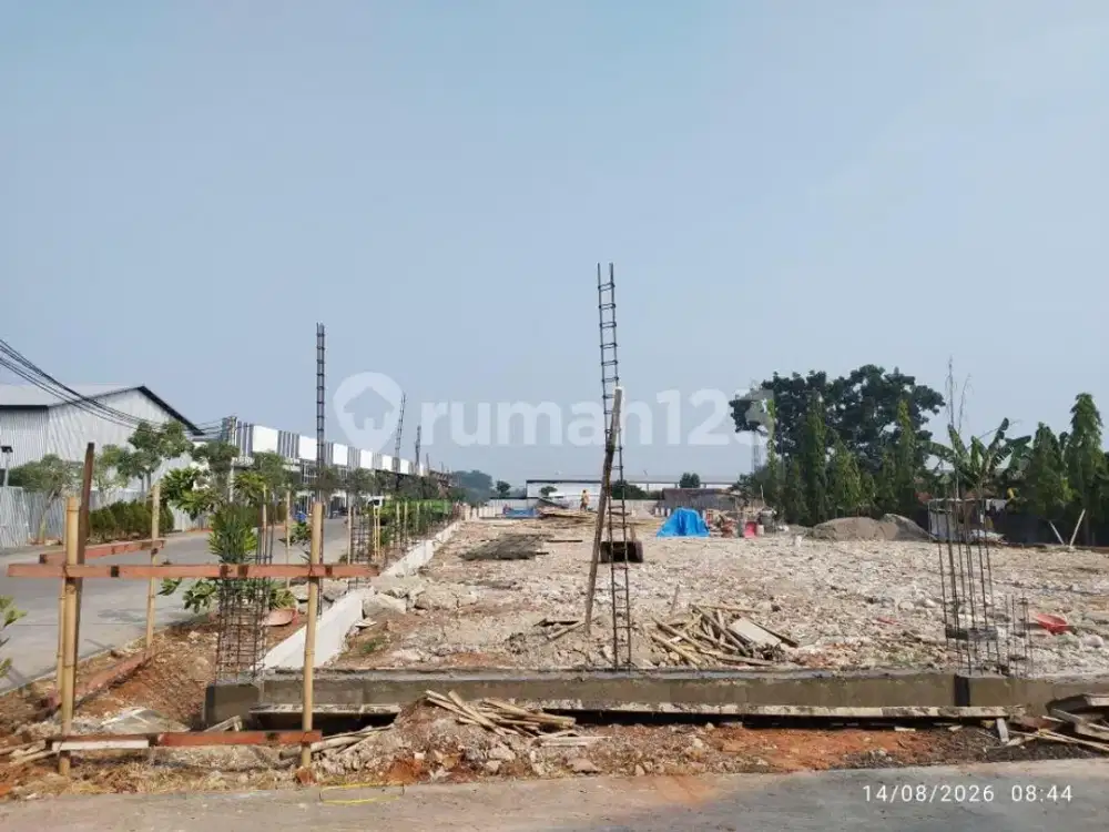 Disewakan 2 Gudang Akses Kontainer 40Ft di Legok, Tangerang