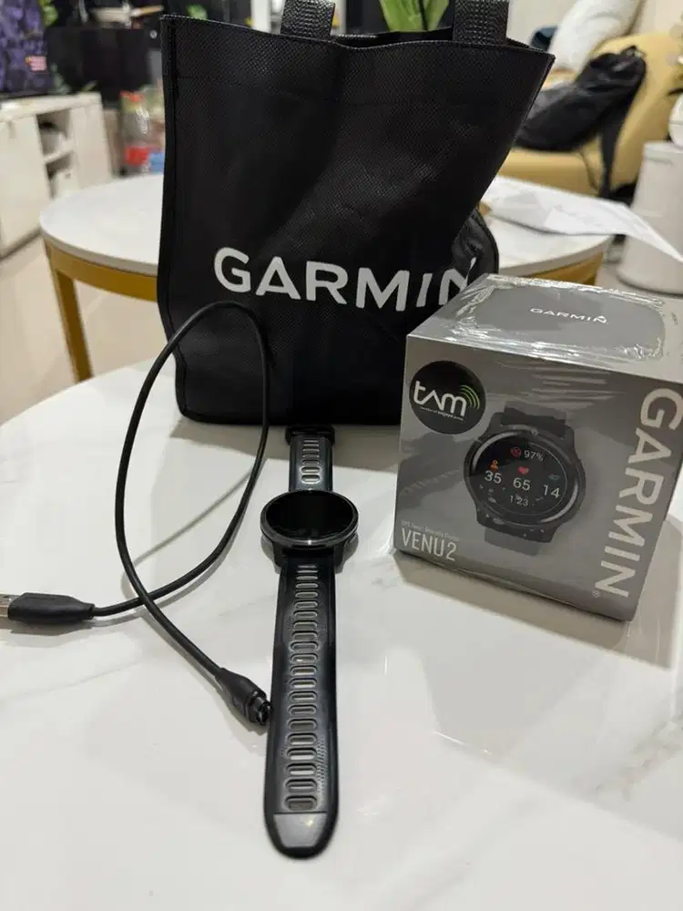Garmin Venu 2 black ( bekas )