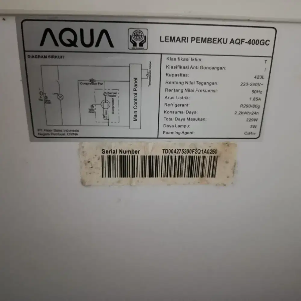 Lemari pembeku freezer buat jualan