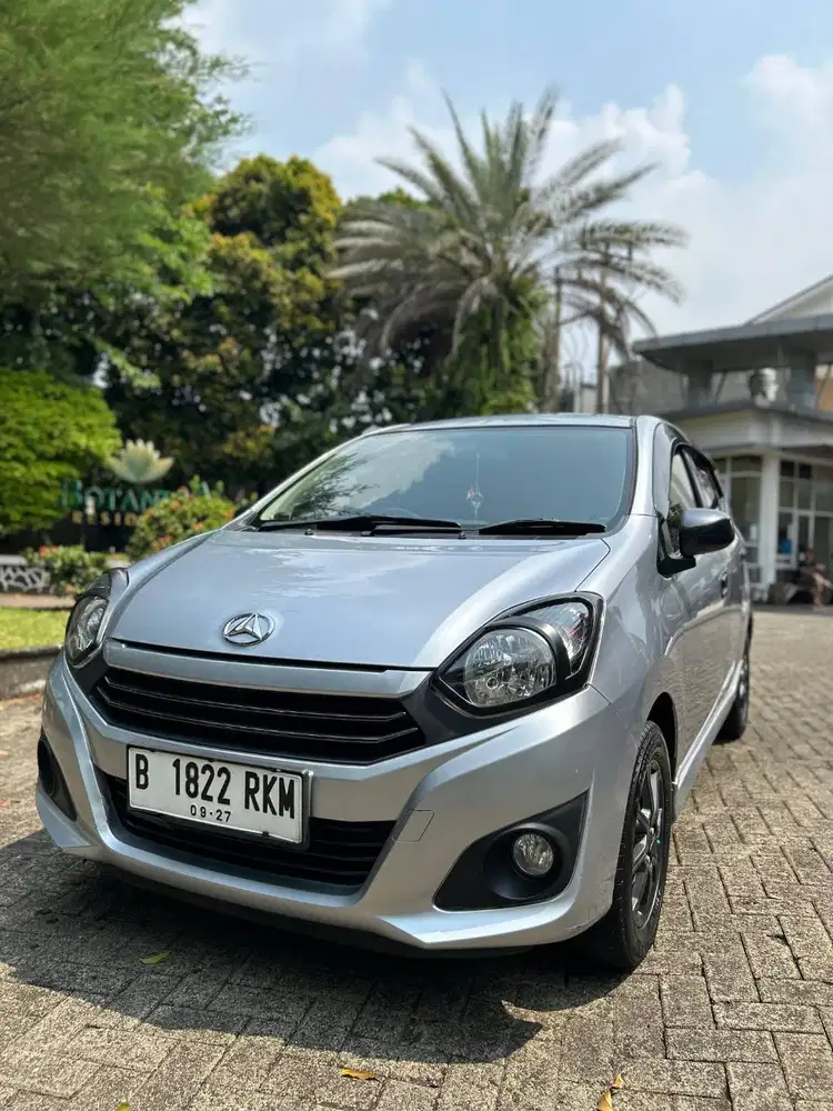 Daihatsu New Ayla X Th 2022 Manual Silver Metalik Mulus DP 5 Jt