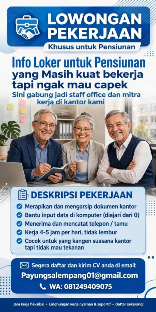 Lowongan kerja kantoran