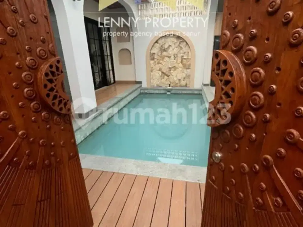 For Rent: 2- Bedrooms Brand New Villa With Mediterranean Style At Kutuh Badung South Kuta