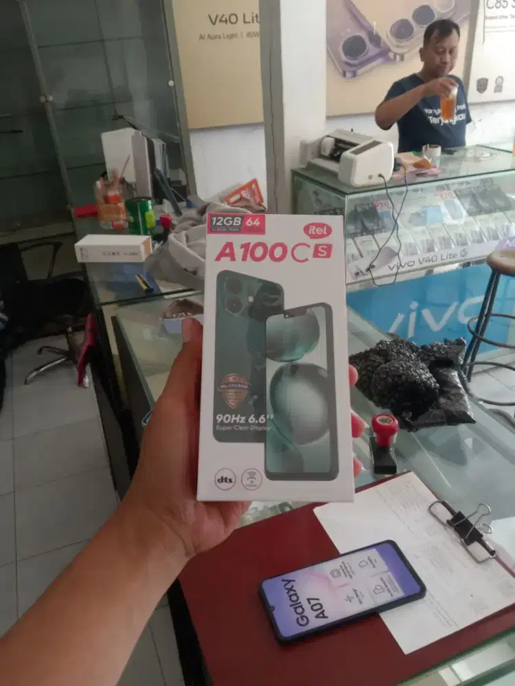 [ Fast respon WA ] Itel A100cs 4+8/64 Garansi resmi 1thn