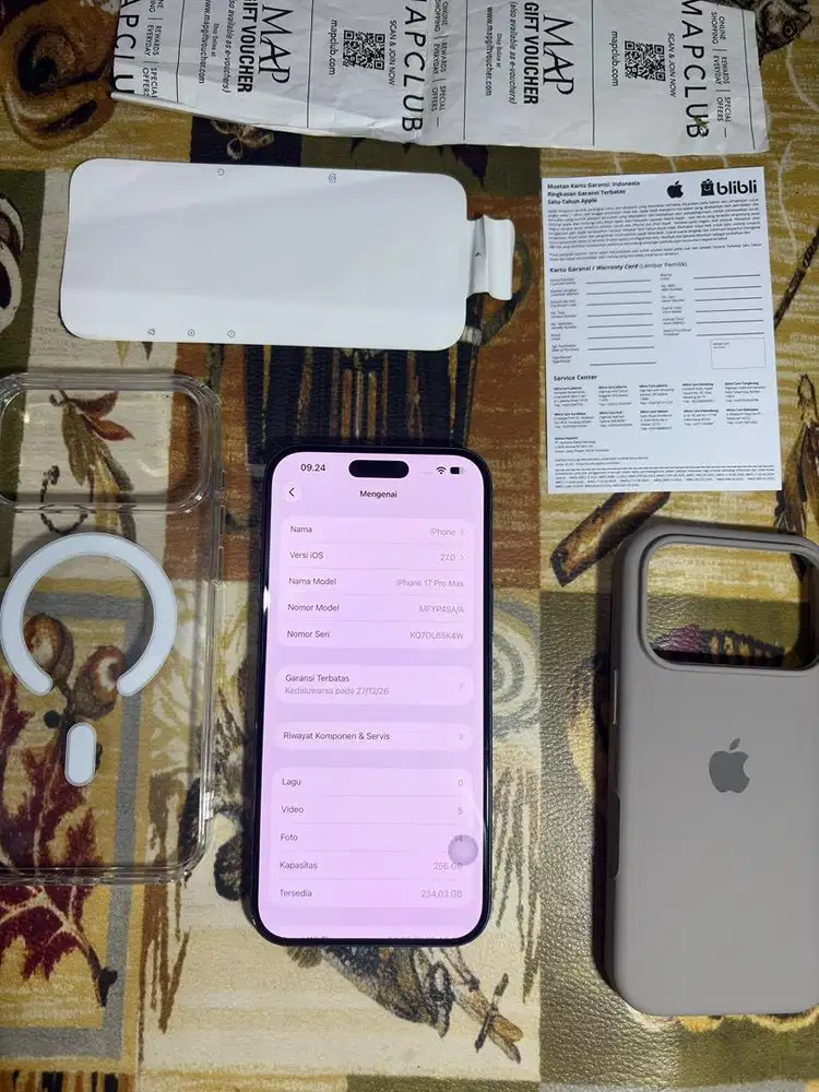 Ip 17 PM IBOX 256gb