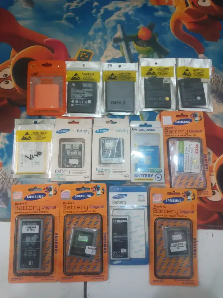 Baterai Xiaomi Samsung Vivo Baru