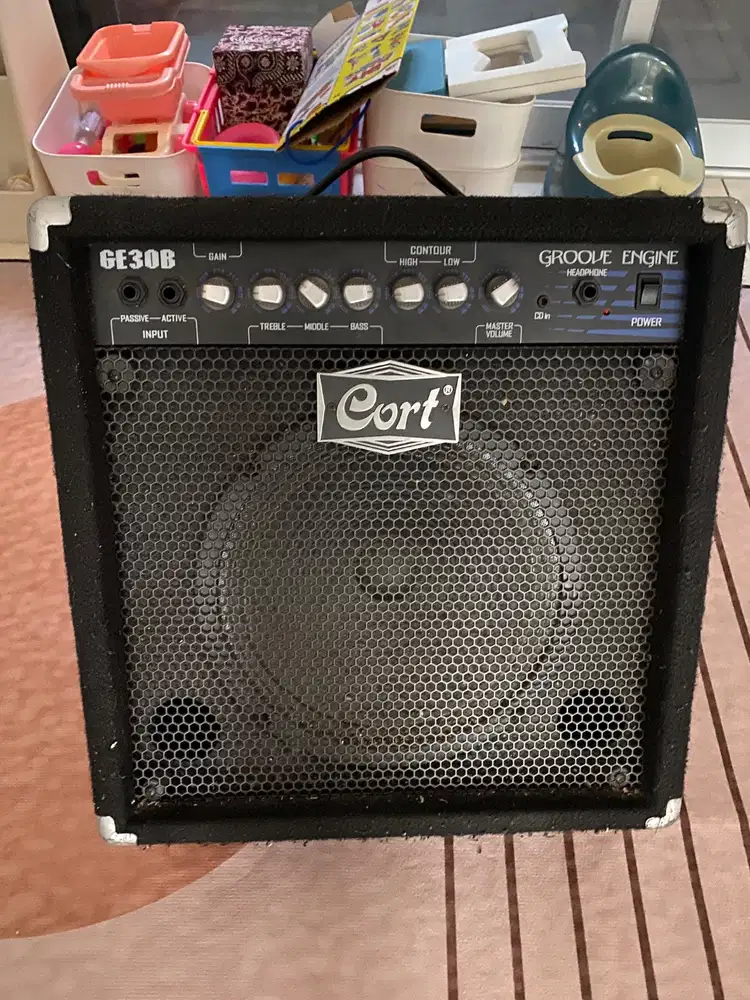 Cort GE30B Bass Amplifier 30W Original – Kondisi Mulus