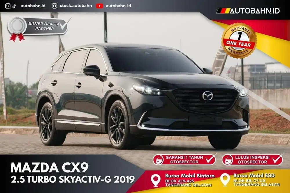 Mazda CX9 Turbo Skyactiv-G 2019 Black