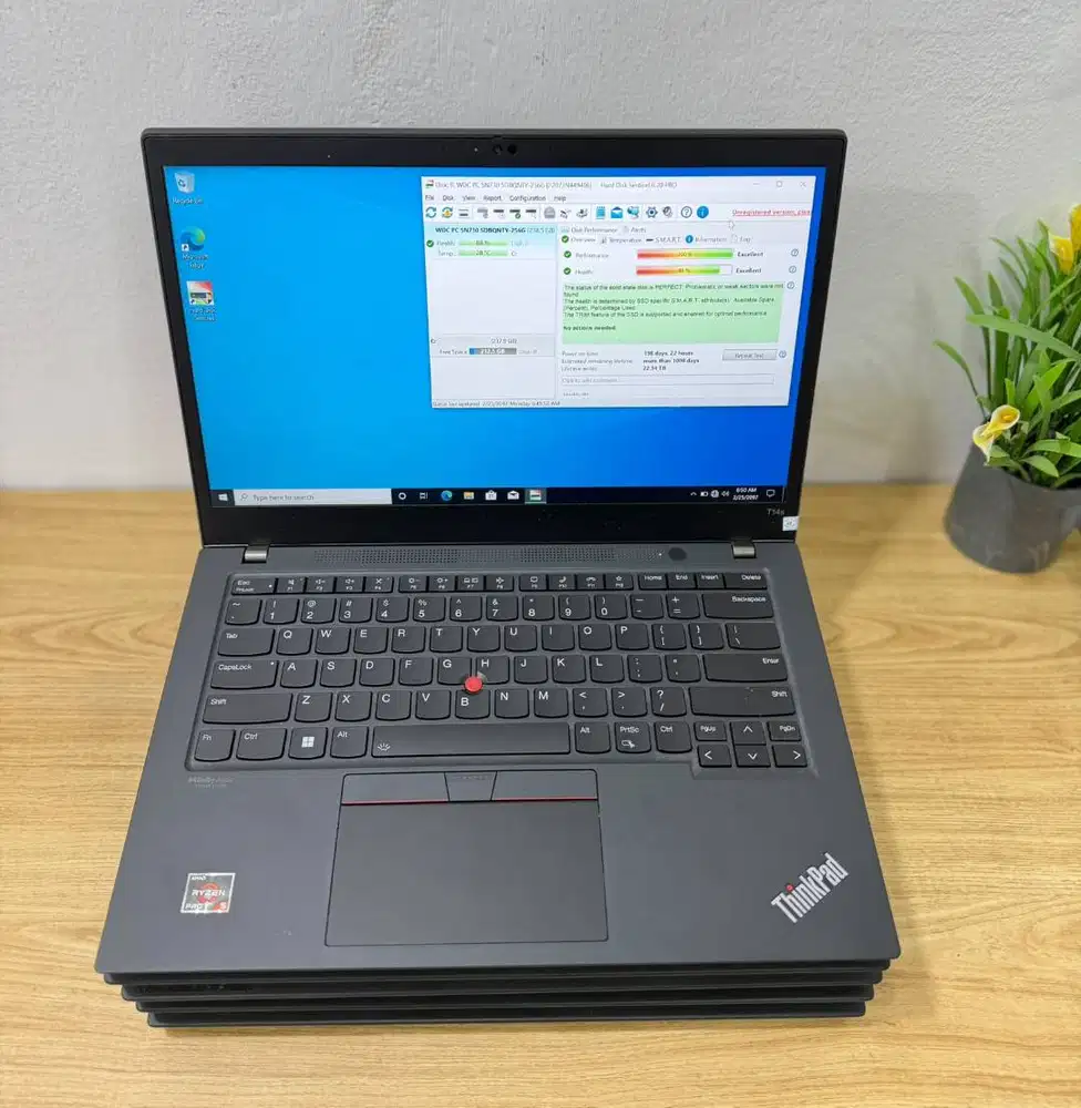 LENOVO THINKPAD T14S G2 RYZEN 5 5650U 16/256 LAYAR 14 INCH *WJ